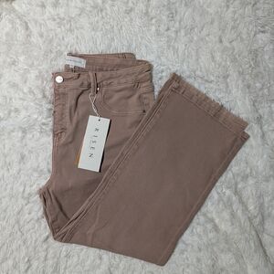 Risen Dusty Rose/Mauve Jeans